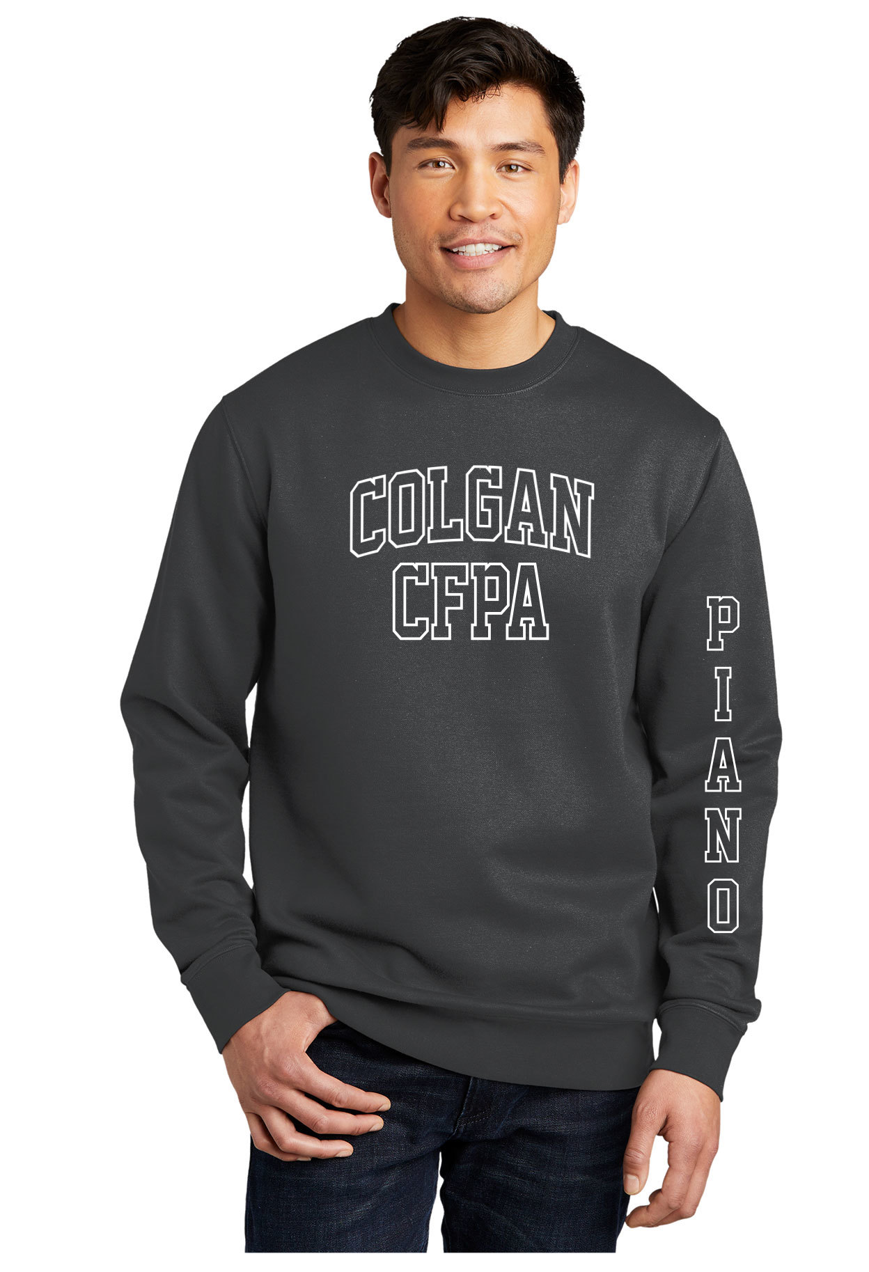 Collegiate Sweatshirt with Concentration